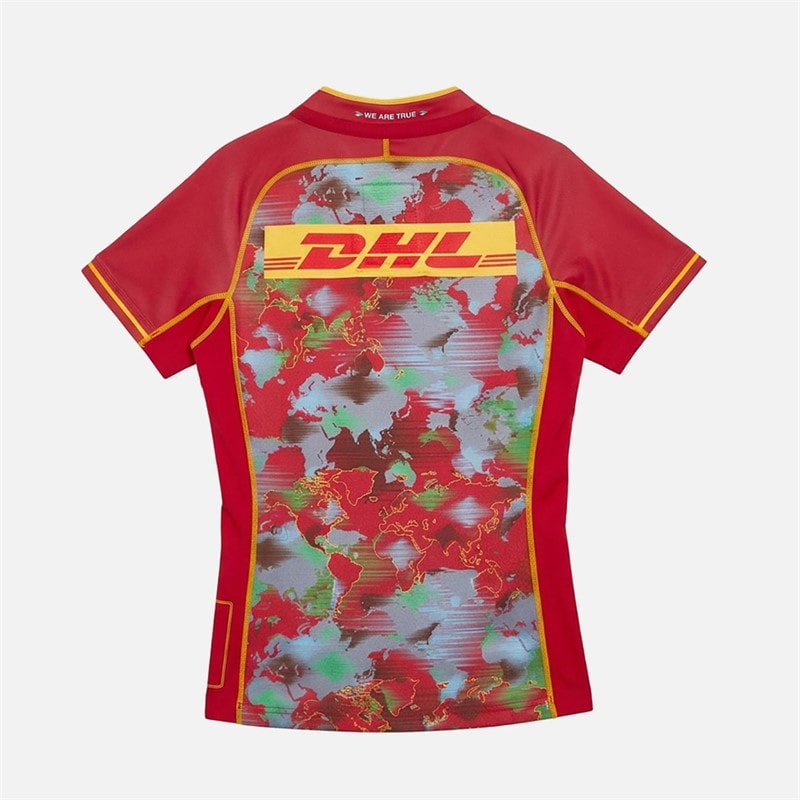 Castore Womens HFC Harlequins Rugby 24/25 Pro Third Jersey Jester Red - Image 2