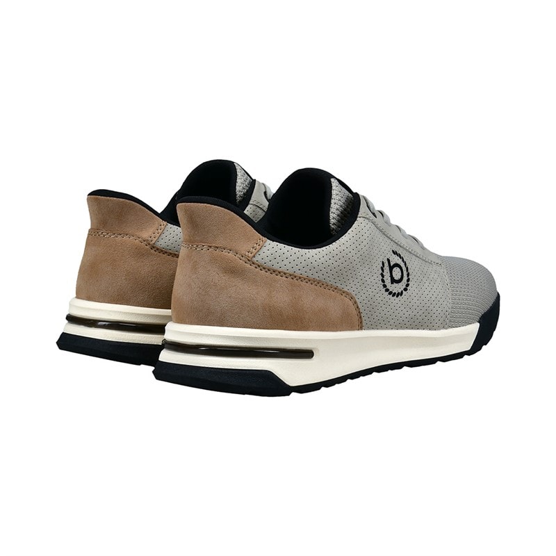 Bugatti Mens Fineas Trainers Taupe/Beige - Image 4