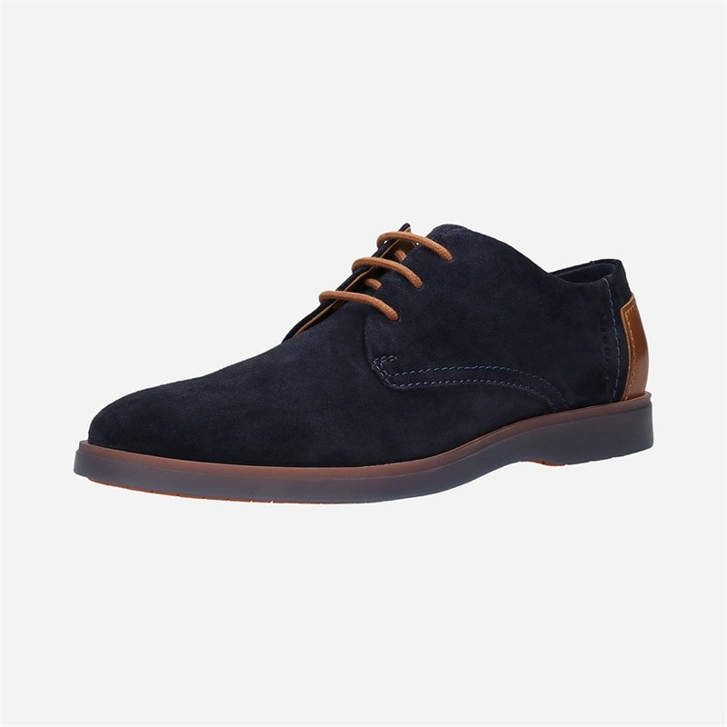 Bugatti Mens Lewis Shoes Dark Blue