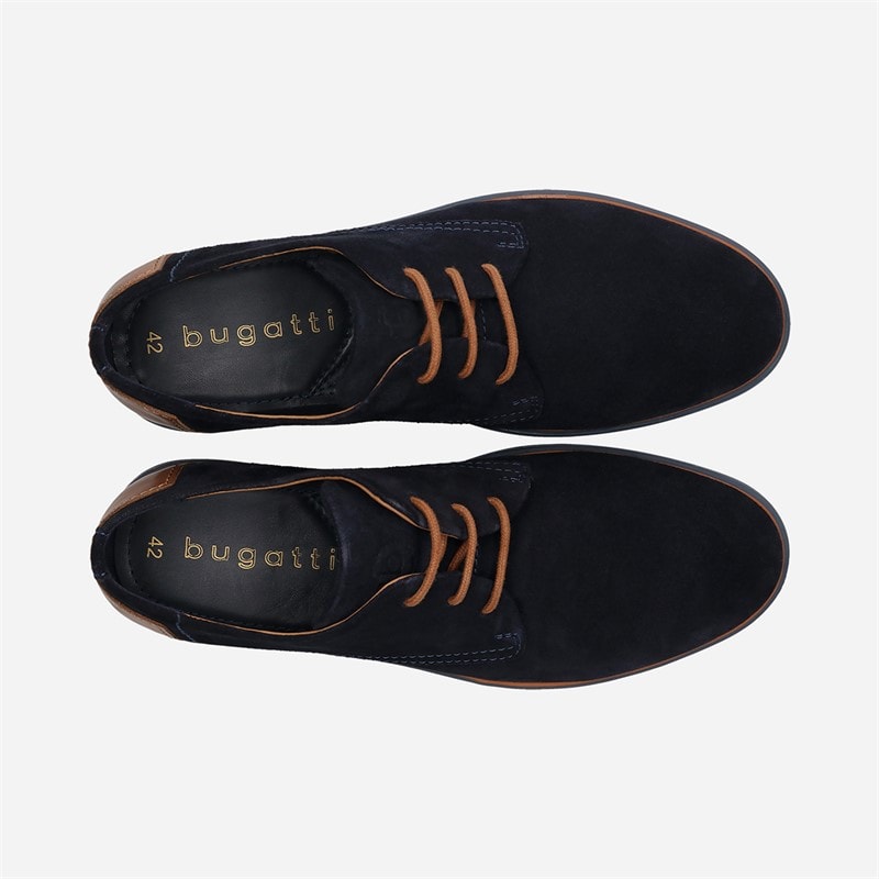 Bugatti Mens Lewis Shoes Dark Blue - Image 3