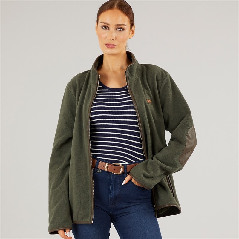 Foxdale Womens Goodwood Fleece Khaki