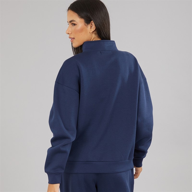 Foxdale Womens Abbot Sweatshirt Navy - Image 2