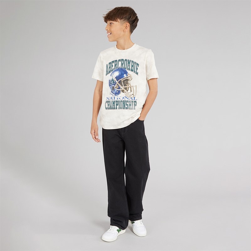 Abercrombie & Fitch Boys Championships T-Shirt Simply Taupe - Image 4
