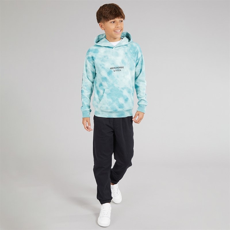 Abercrombie & Fitch Boys Essentials Hoodie Gray Mist - Image 4