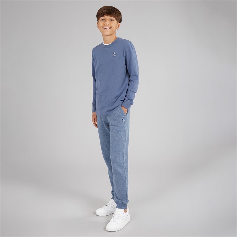 Abercrombie & Fitch Boys Essential Joggers Anf Vintage Indigo Heather - Image 4