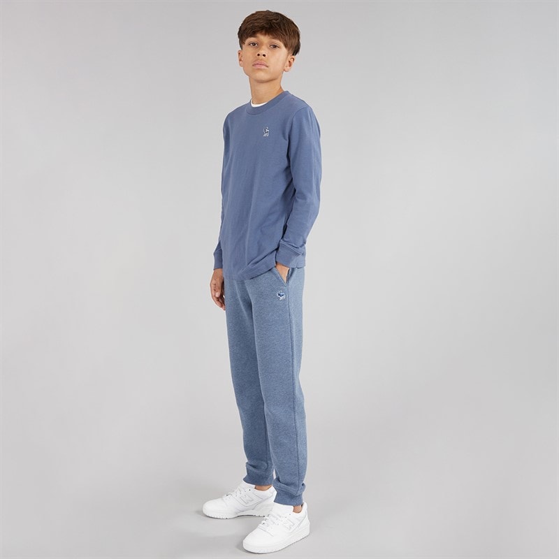 Abercrombie & Fitch Boys Three Pack Long Sleeve T-Shirts Vintage Indigo - Image 5
