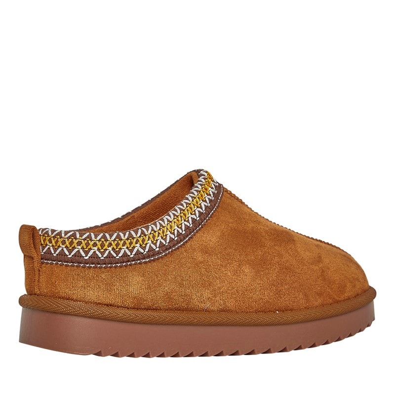 KRUSH Womens Aztec Mules Chestnut - Image 5