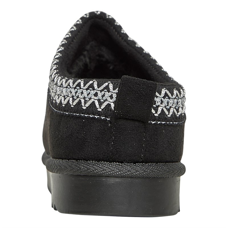 KRUSH Womens Aztec Mules Black - Image 3