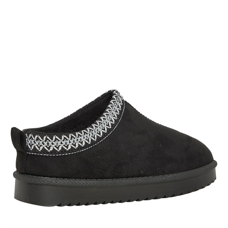 KRUSH Womens Aztec Mules Black - Image 5