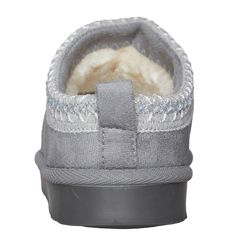 KRUSH Womens Aztec Mule Slippers Grey - Image 4