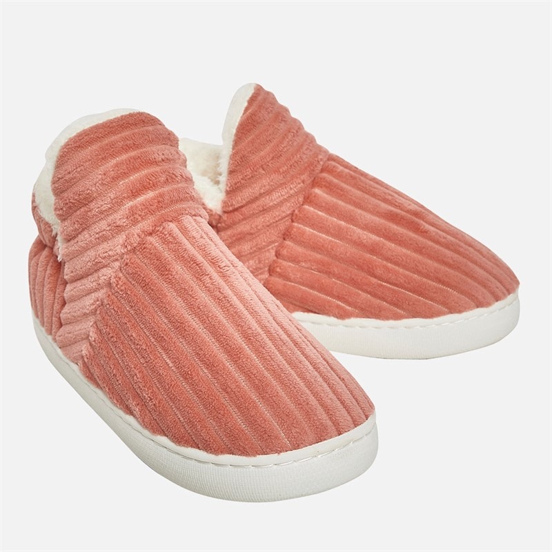 KRUSH Womens Cosy Puffi Slippers Pink