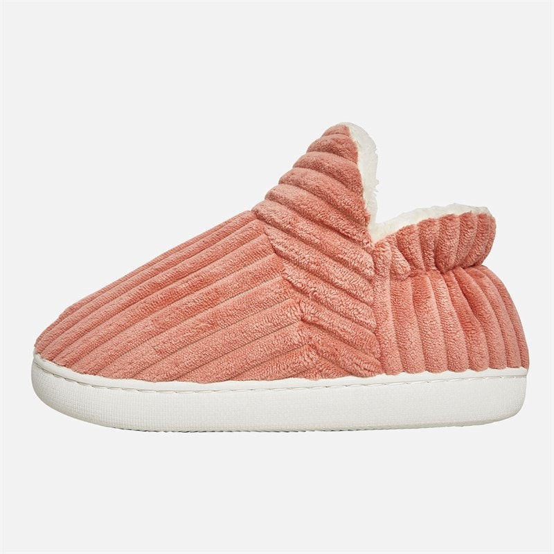 KRUSH Womens Cosy Puffi Slippers Pink - Image 2