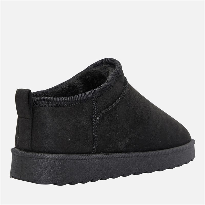 KRUSH Womens Ankle Slippers Black - Image 5