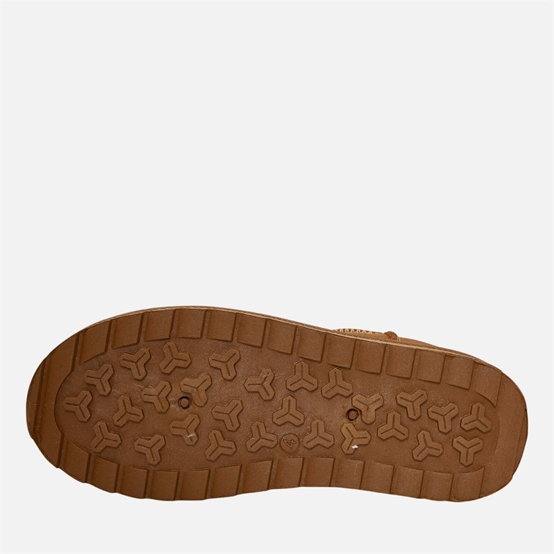 KRUSH Womens Ankle Slippers Chestnut - Image 2