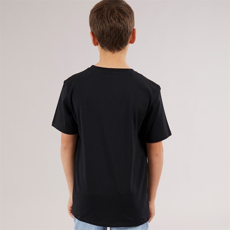 Balmain Boys T-Shirt Black/White - Image 2