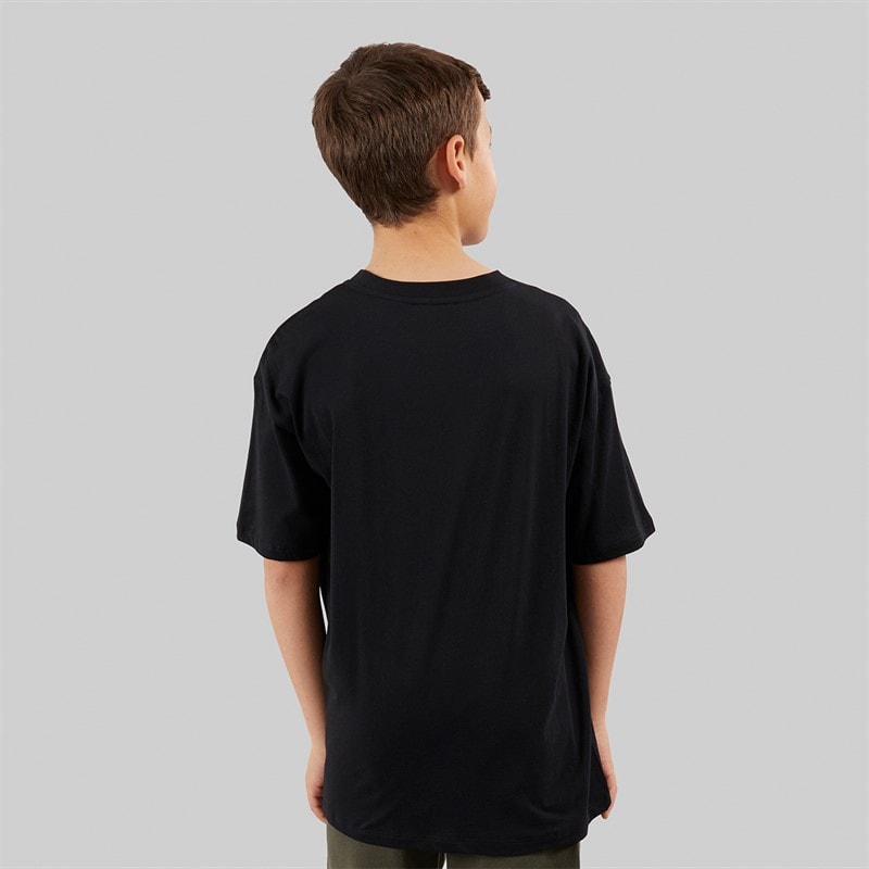 Balmain Boys T-Shirt Black/White - Image 2