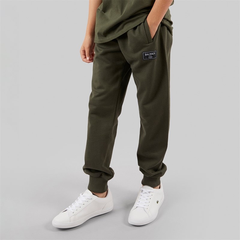 Balmain Boys Joggers Green - Image 1