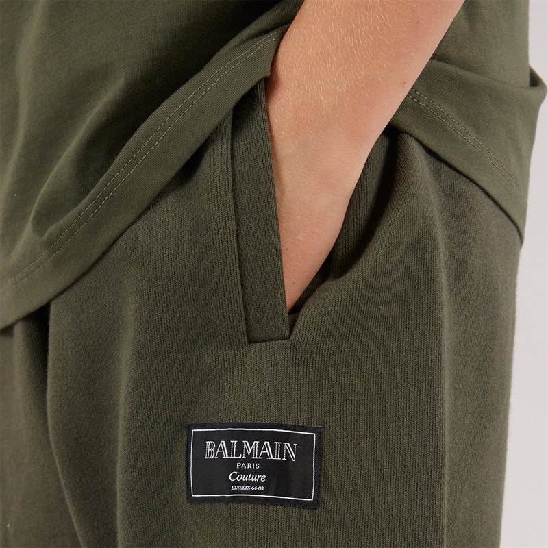 Balmain Boys Joggers Green - Image 3