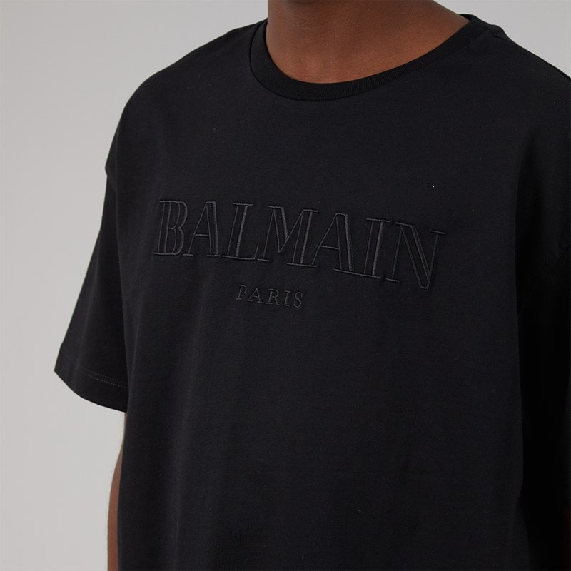 Balmain Boys T-Shirt Black - Image 3