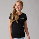 Balmain Girls T-Shirt Black/White