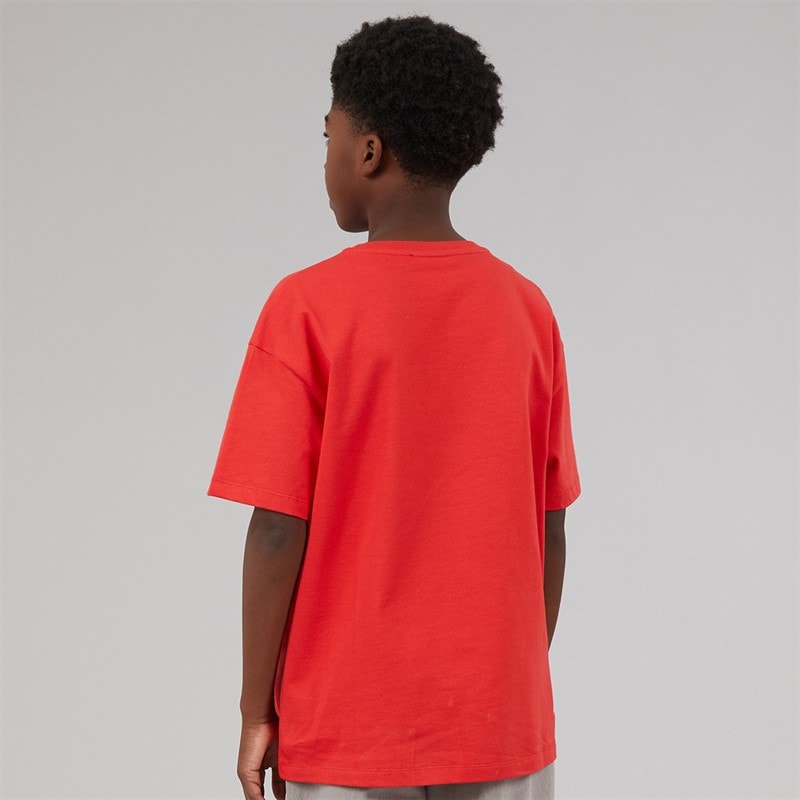 Balmain Boys T-Shirt Red - Image 2
