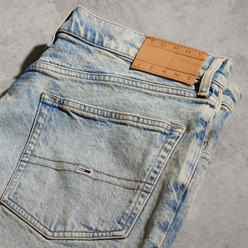 Tommy Jeans Mens Isaac Shorts Denim Medium - Image 3