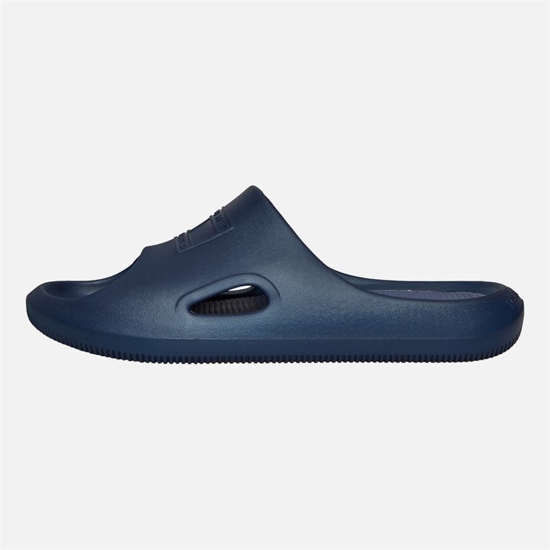 Tommy Jeans Mens Cut Out Embossed Sliders Dark Night Navy - Image 2