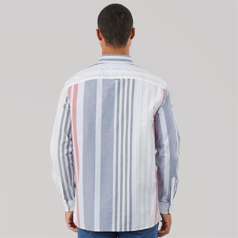 Tommy Jeans Mens Oxford Fun Stripe Shirt - Image 2