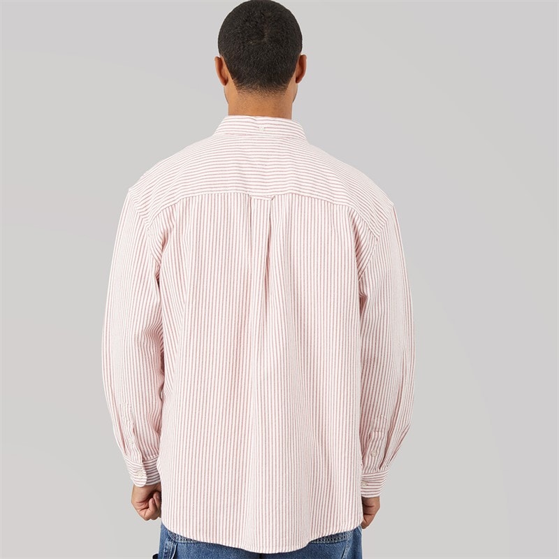 Tommy Jeans Mens Oversized Stripe Oxford Shirt - Image 2
