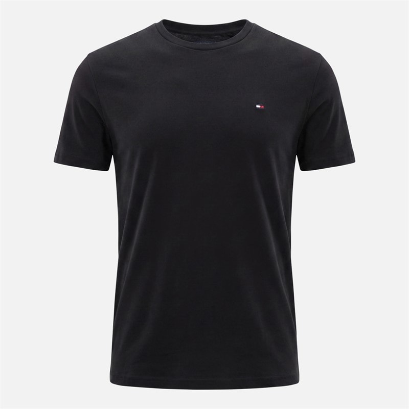 Tommy Jeans Mens Three Pack Slim T-Shirts Polar Teal/Ecru/Black - Image 4