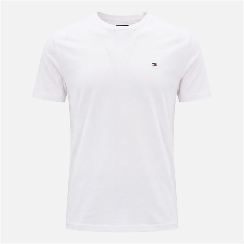 Tommy Jeans Mens Three Pack Slim T-Shirts Moonlight Iris/Ecru/Black - Image 3
