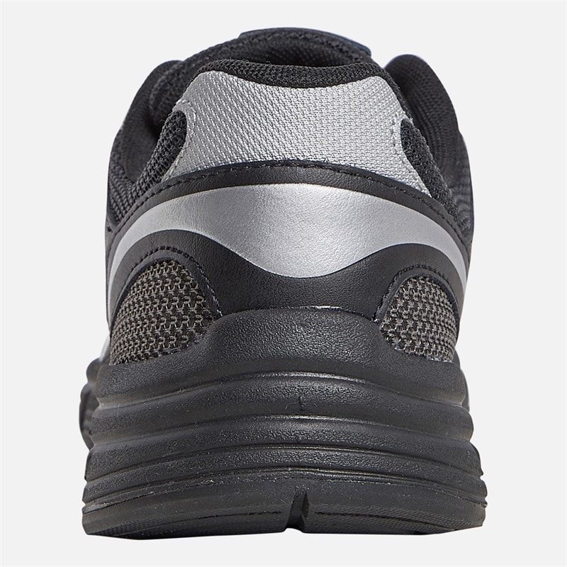 Tommy Jeans Womens Modern Runner Trainers Black/Silver - Image 3