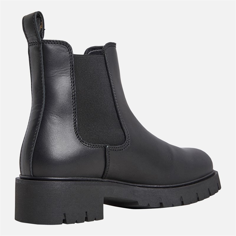 Tommy Jeans Womens Cleated Chelsea Boots Black - Image 5