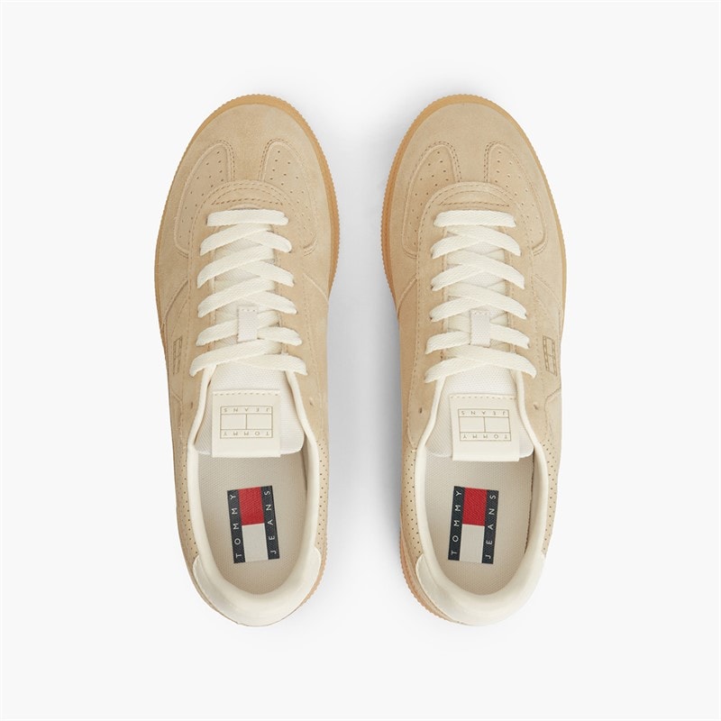 Tommy Jeans Mens Greenwhich Edge Trainers Gentle Gold - Image 4