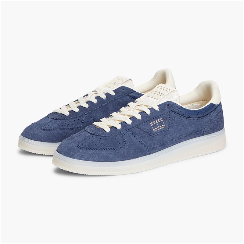 Tommy Jeans Mens Greenwhich Edge Trainers Blue Storm - Image 5