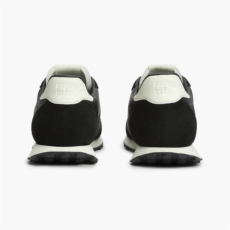 Tommy Jeans Mens Retro Runner Archive Trainers Black - Image 3