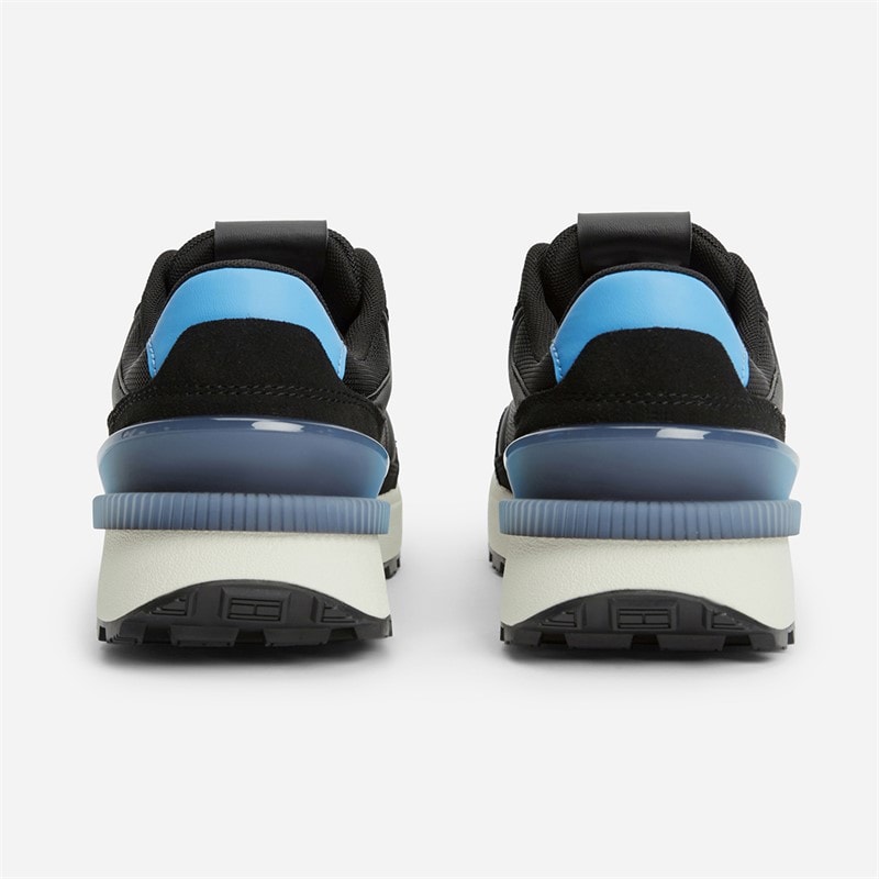 Tommy Jeans Mens Technical Runner Trainers Black - Image 3