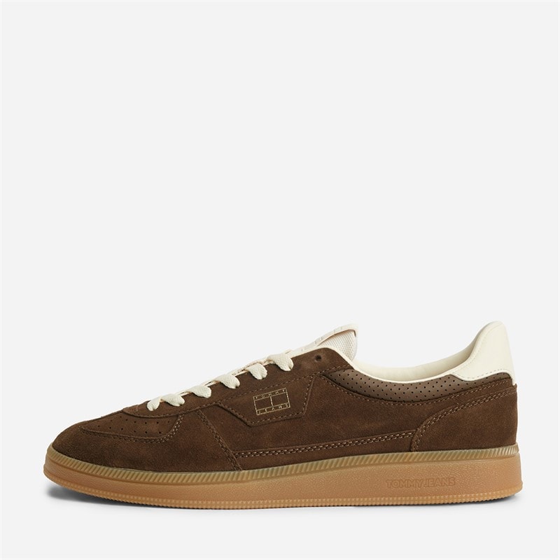 Tommy Jeans Mens Greenwhich Edge Trainers Legacy Brown