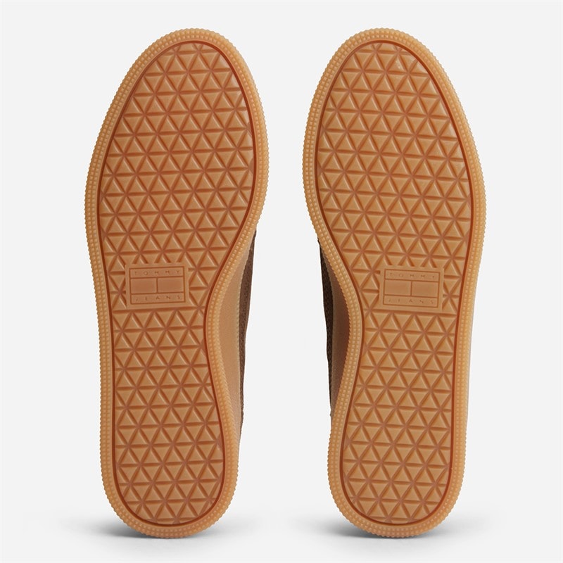 Tommy Jeans Mens Greenwhich Edge Trainers Legacy Brown - Image 2
