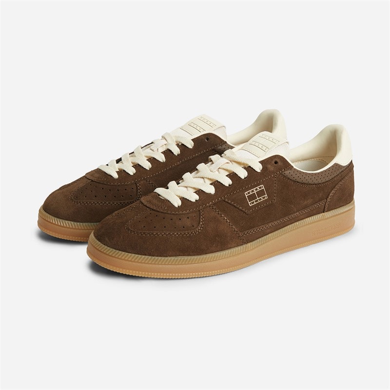 Tommy Jeans Mens Greenwhich Edge Trainers Legacy Brown - Image 5