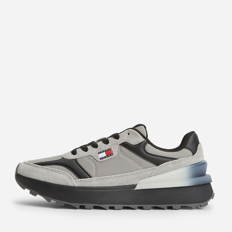 Tommy Jeans Mens Technical Runner Trainers Granite Road