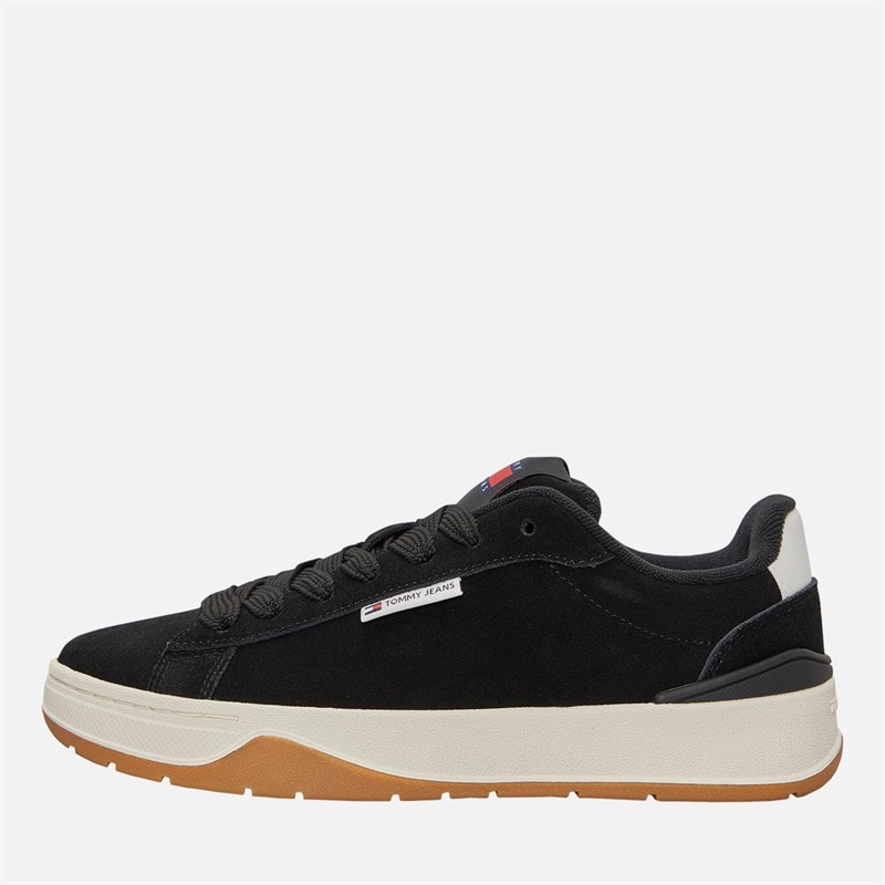 Tommy Jeans Womens Skate Trainers Black
