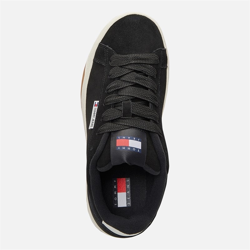 Tommy Jeans Womens Skate Trainers Black - Image 4