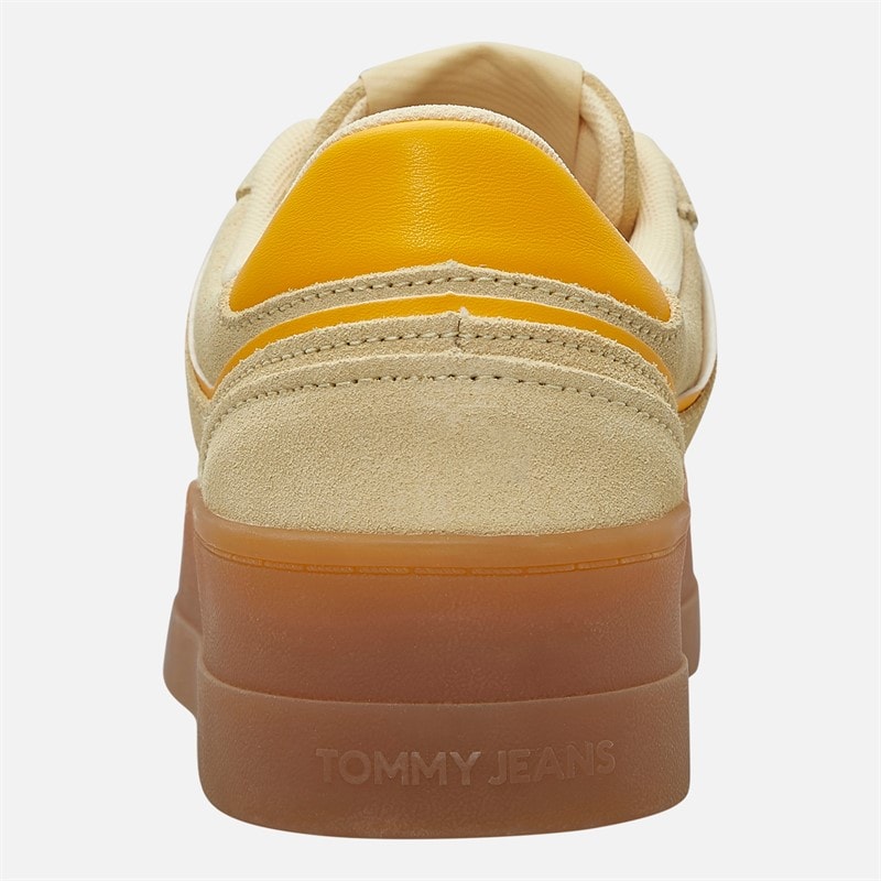 Tommy Jeans Womens The Greenwich Flatform Trainers Frozen Custard - Image 3