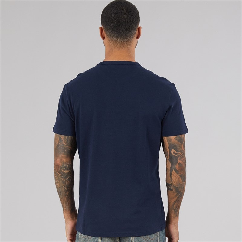 Tommy Jeans Mens Graphic T-Shirt Dark Night Navy - Image 2