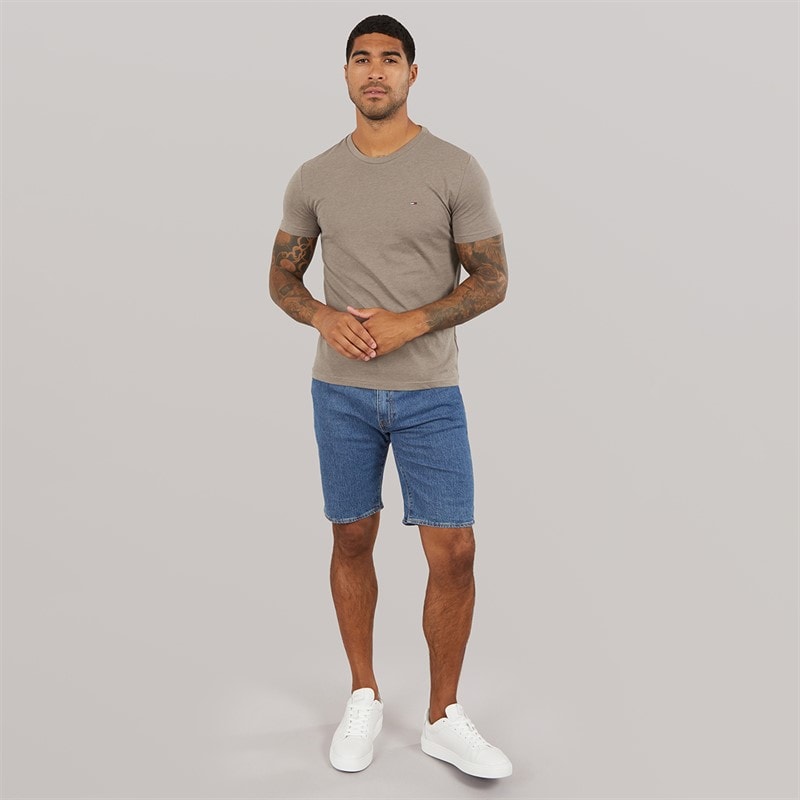 Tommy Jeans Mens Jaspe T-Shirt Ivy Mink Htr - Image 4
