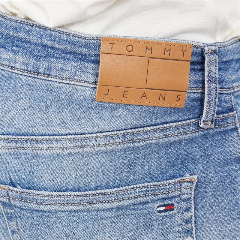 Tommy Jeans Mens Slim Tapered Jeans Denim Medium - Image 3