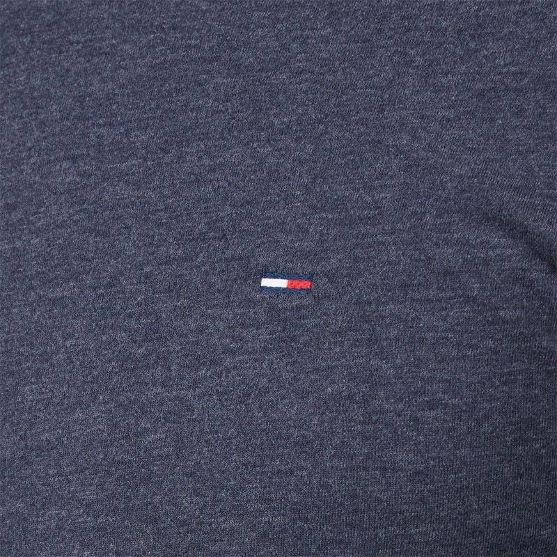 Tommy Jeans Mens Jaspe T-Shirt Dark Night Navy Htr - Image 3