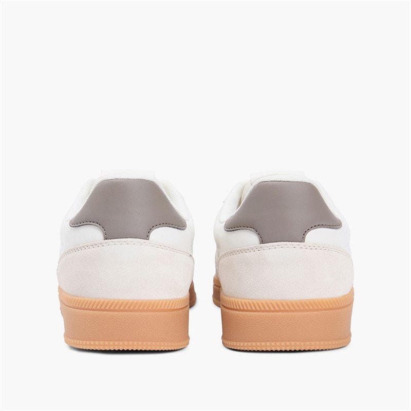 Tommy Jeans Mens The Greenwich Trainers Ivory/Dusty Brown - Image 3