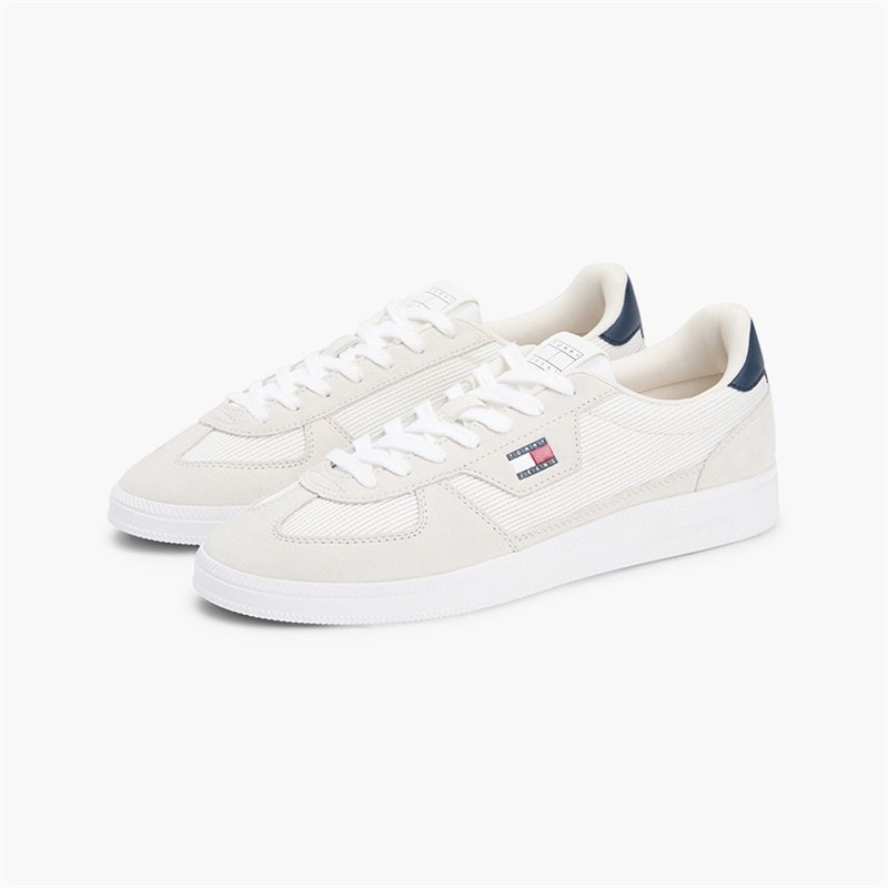 Tommy Jeans Mens The Greenwich Trainers Stratus Grey - Image 2
